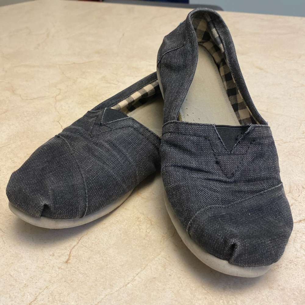 TOMS Classic Charcoal Shoes